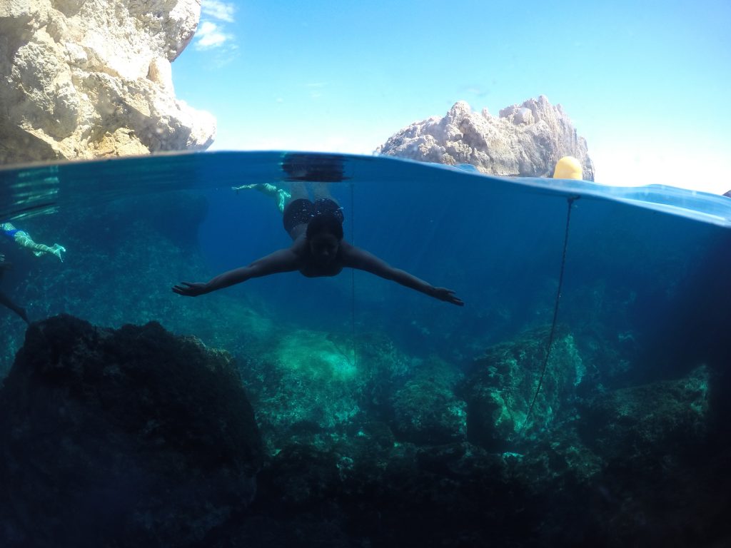 diving in the mediterranean