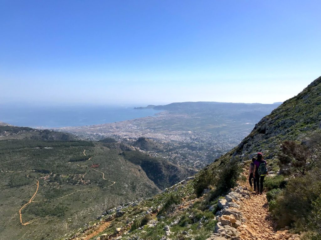 hiking around javea