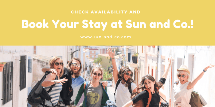 book your stay at sun and co